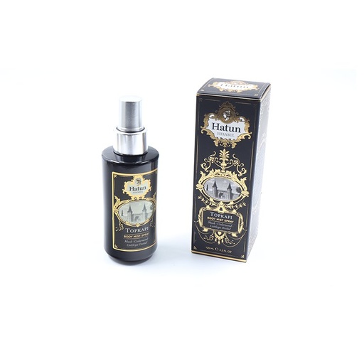 Hatun Istanbul Topkapi Body Mist Spray musk, cedarwood cattleya Orchid 125 ml. 4.2 fl.oz