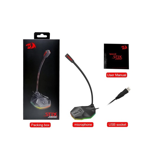 Stix Streaming Microphone , Plug and Play USB