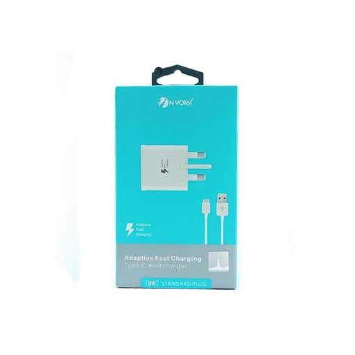 NYork Adaptive Fast Charging Type-C Wall Charger