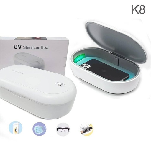 UV Sterilizer Box, Model: K8 UV + O3 , Multi- Purpose, Enjoy A Healthy Life