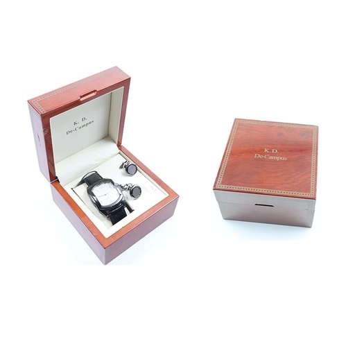 K.D Campus Quartz Watch  + Cufflinks Set
