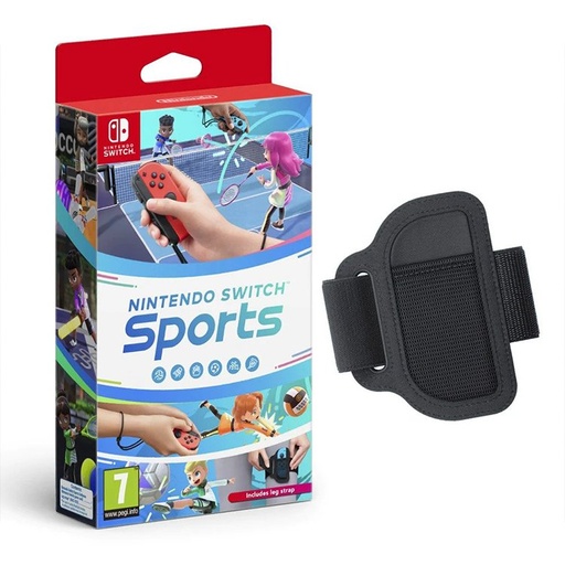 Nintendo Switch Sports Game & Includes leg Strap