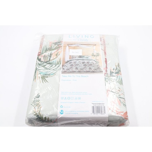 Living By Christy, Strand Duvet Set , Take Me To The Beach