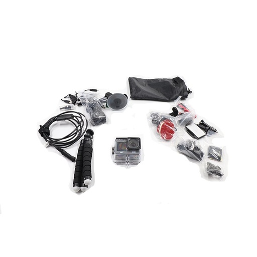 4k HD Elite Plus Wifi Action Camera with Case And Multiple Accessories