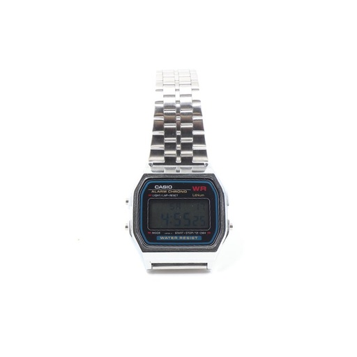 Casio A159W Stainless Steel back Water Proof Japan Dh