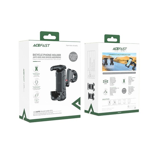 AceFast Bicycle Phone Holder Anti-Skid And Shock - Absorptions