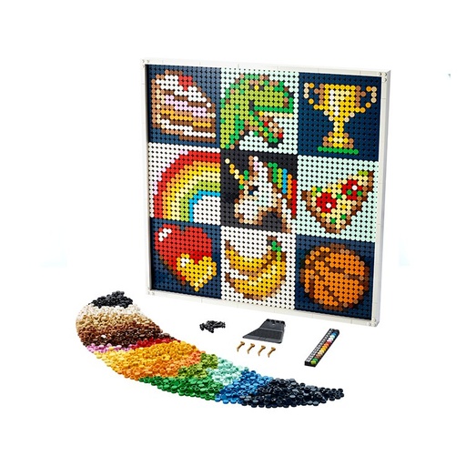 Lego 21226 ART, Art Project, 1 Picture Made 9 Plates