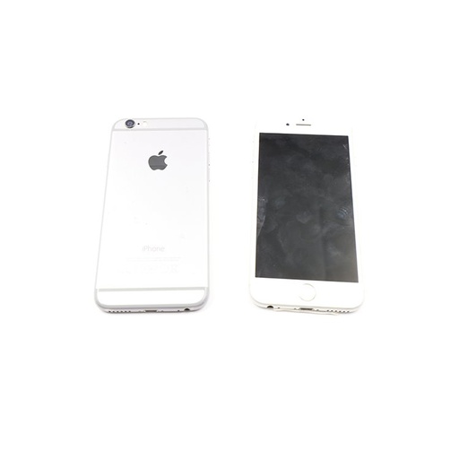 Apple iPhone 6  16 GB Open Gray white Front 4G Lte