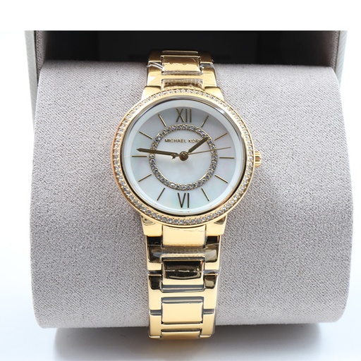 Michael Kors MK3960, All Stainless Steel, Gold Toned, 5ATM