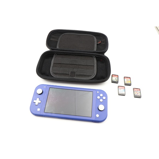 Nintendo Switch Lite + Cover Pouch + 4 Games