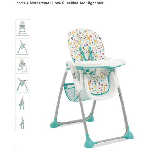 Safari Sunshine HighChair AA030
