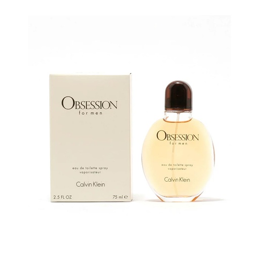 Calvin Klein Obsession For Men Eau De Toilette Spray 75 ml 2.5 fl.oz