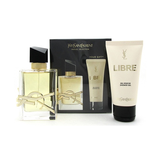 YvesSaintLaurent Travel Selection Libre, Eau De Parfume 50 ml 1.6 fl.oz, Gel Douche 50 ml 1.6 fl.Oz