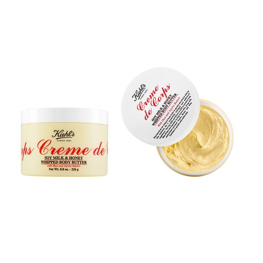 Kiehls SSoy Milk & Honey Whipped Body Butter With Shea And Jojoba Butter 226 g