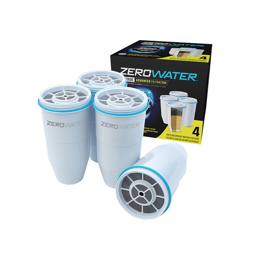 Zero Water 4 Replacement Water Filters