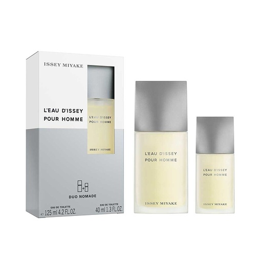 Issey Miyake Leau de'Issey Pour Homme Duo Nomade , Eau De Toilette 125 ml, Eau De Toilette 40 ml