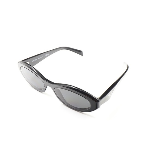 Prada SPR 26Z, Lens Width:55, Bridge Width:16 Black Sunglasses
