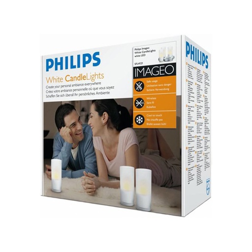 Philips White CandleLights LAA61AYWC 10 Hours
