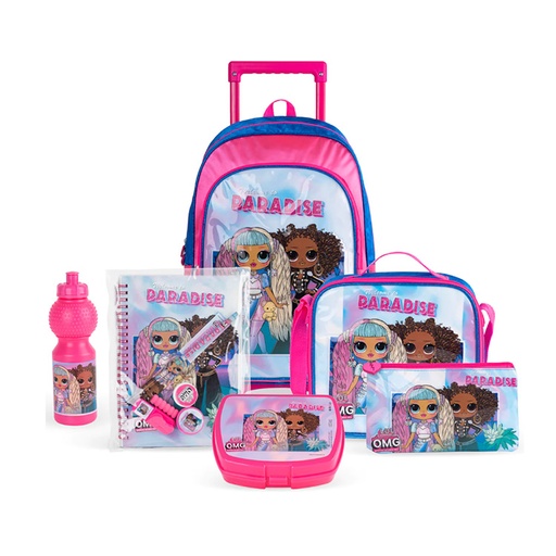 L.O.L Surprise, O.MG 6 in 1 School Set, Ages 3+,