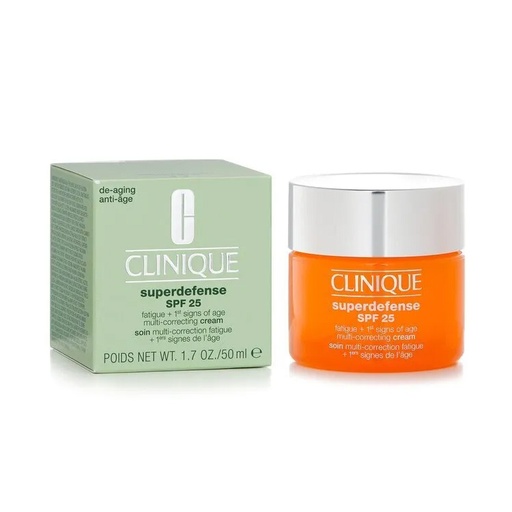 Clinique Superdefense SPF 25 Anti-Aging, 50 ml 1.7 OZ, Multi Correction Cream