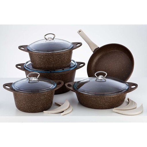 Falez Silico Granitec Serving Set  9PCS