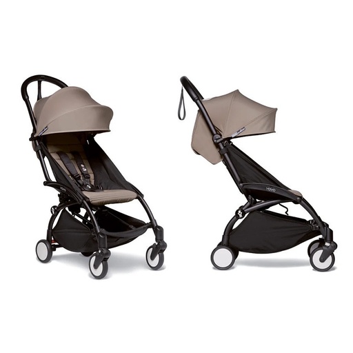 Babyzen YOYO2 Stroller Black Frame, Backup Easy To Travel