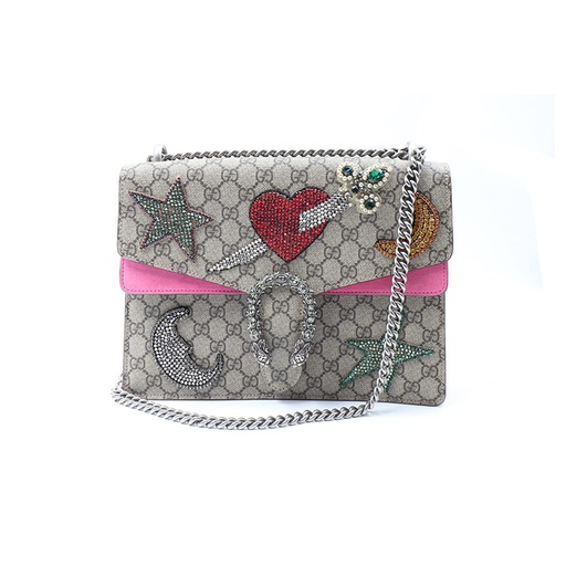 Gucci A020235624 Crafted Cross Bag,