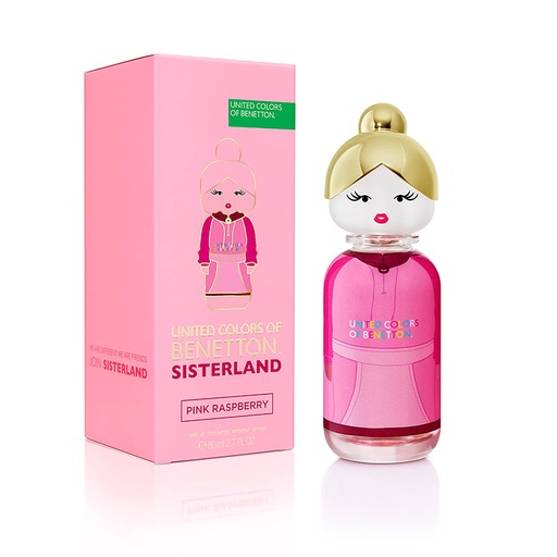 United Colors Of Benetton Sisterland Pink Raspberry Eau De Toilette Natural Spray