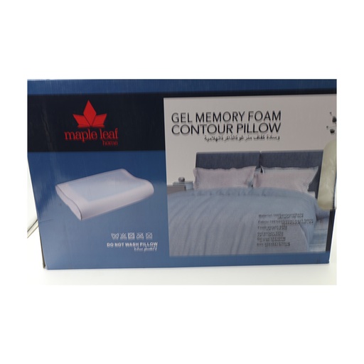 Maple Leaf memory foam gel pillow jam-02 white color