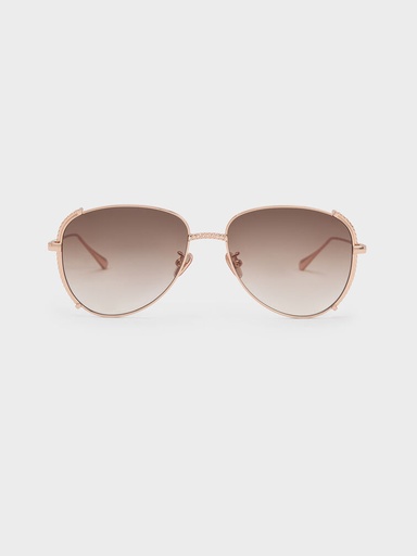 Charles and keith aviator bronze