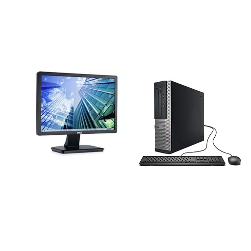 Dell Optiplex 3010 Computer Pc i5  Quad Core Gen 3 I5  Ram 4GB DD3  Hard Disk 500 GB +  Monitor E 1913C