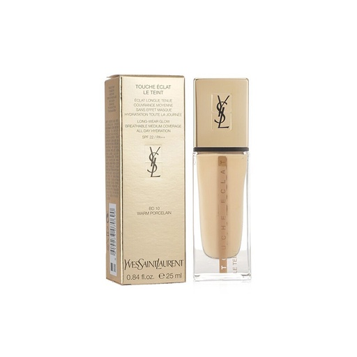 YvesSaintLaurent  0.84 fl.oz 25 ml, Long Wear Glow breathable medium Coverge All day Hydrate