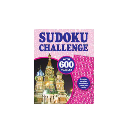 Sudoku Challenge With 600 Puzzles