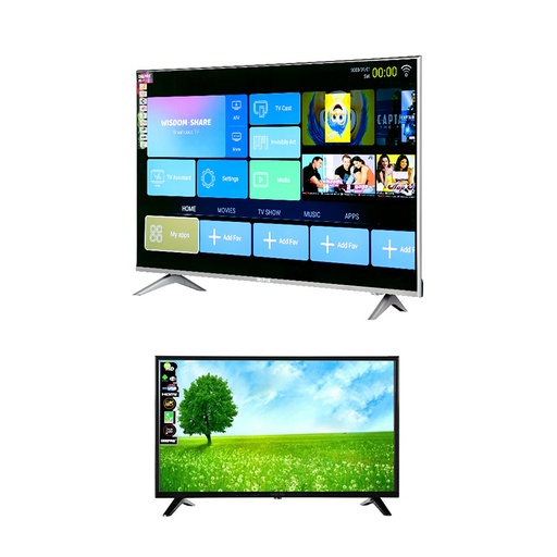 Geepas for You GLED3202SEHD, 32 '' inch, HD, Smart, Frameless,  2023, Experience the Next Level Of Entertainment