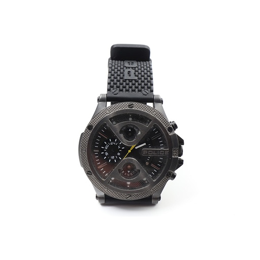 Police JQ211105 Full Black Analog Watch