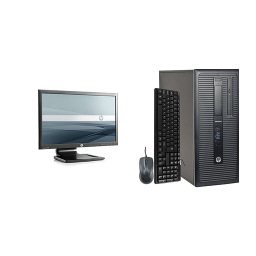 HP Elite Desk 800 G1 Core I7  Intel Core I7  Ram 8 Gb  Hard Disk 500 GB  HP Compaq LA2006