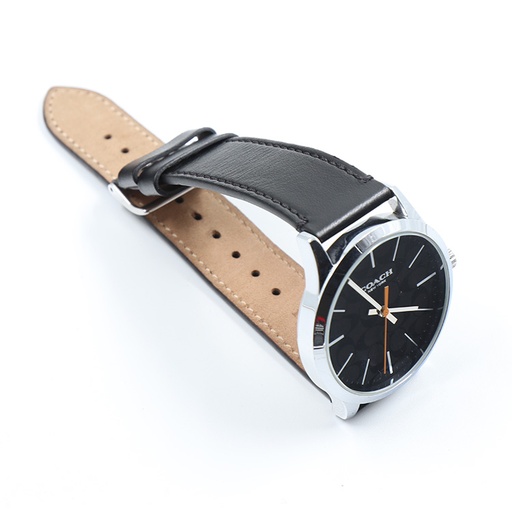  كوش كوارتز جلد أنالوج BLK SS # 11 ساعة يد ABE EXCELLENT F / S باليابان