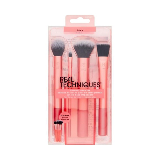 Real Techniques Flawless Base Set Coffret De Bases Pour un Teint Parfait - For Foundation + Concealer