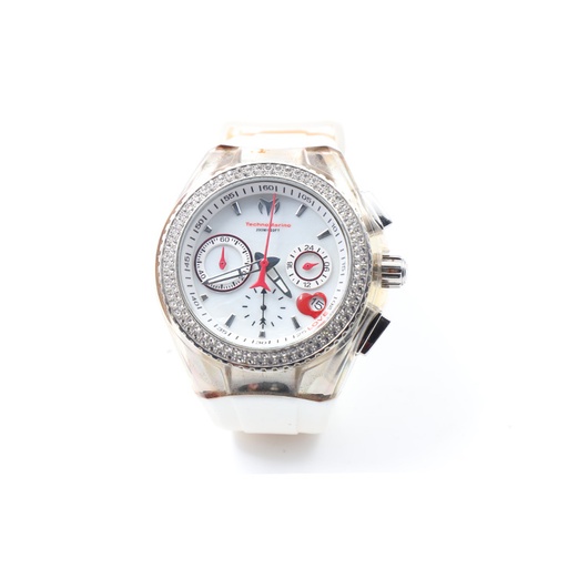 TechnoMarine TM-117001, Stainless Steel Cruise Valentine - Japan Movement 200m