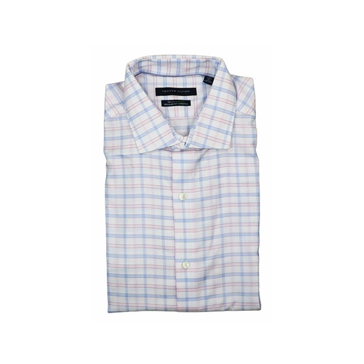 Tommy Hilfiger THEFLEX Supima Regular Fit . Stretch , 15 1/2 Size: M