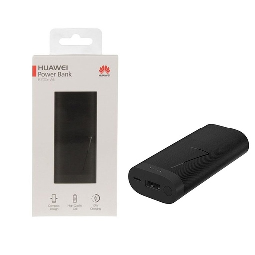 Huawei Power Bank 6700 mAh Compact Design, High Quality Cell 10W  Charging