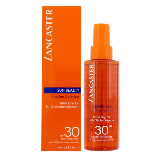 Lancaster, Sun Beauty, Fast Tan Optimizer, SPF30 High Protection, 150 ml