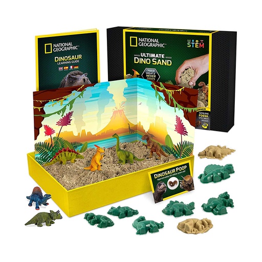 National Geographic Ultimate Dino Sand Feels Great & Never Dries Out