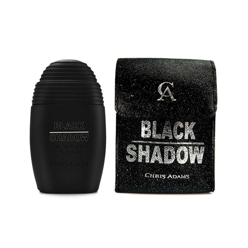 Chris Adams Black Shadow, Eau De Toilette Pour Homme 100 ml
