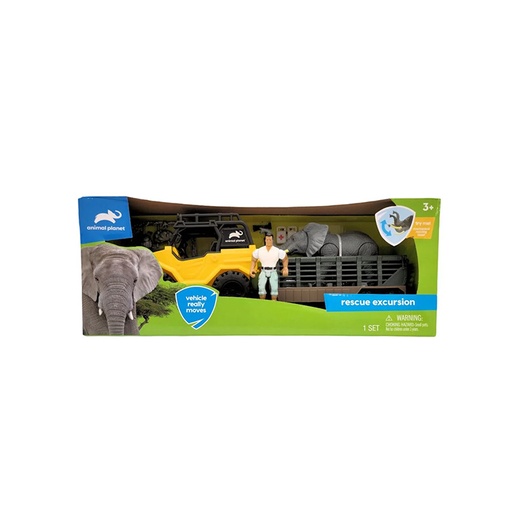 Animal Planet Rescue Excursion, Elephant Project Cat