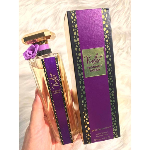 Violet Midknight Roses, Eau De Parfum Vaporisateur Spray 100 ml 3.4 fl.oz