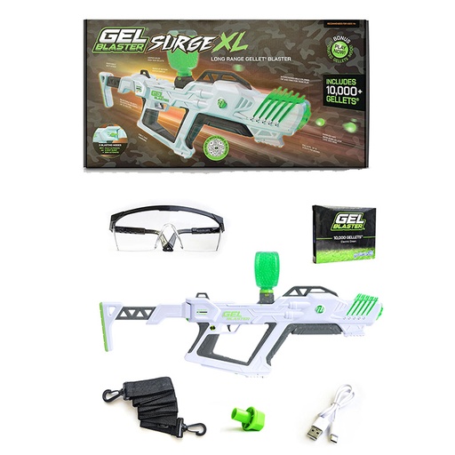 Gel Blaster Surge XL Long Range, Hopper Holds Over 1000 Gellets
