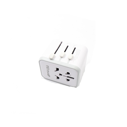 FastTravelP Travel Adapter 637A, Input: 100-250V,