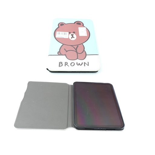 Apple IPad Mini 6th 64 Gb + Cute Brown Bear Cover , Metalic Blue