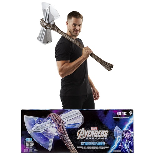 Marvel Avengers: Endgame Marver Sormbreaker Axe Thor Premium Roleplay Item With Sound Fx